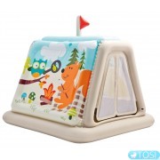 Надувной игровой центр Intex Звериный лагерь 48634 